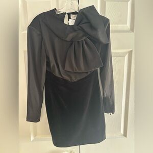 Ronny Kobo Collection Black Long Sleeve Dress